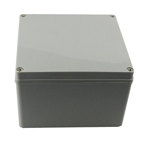 Ogrmar Plastic Dustproof IP65 Junction Box DIY Case Enclosure 8x 8x 5.2 Ogrmar Plastic Dustproof IP65 Junction Box DIY Case Enclosure 8x 8x 5.2
